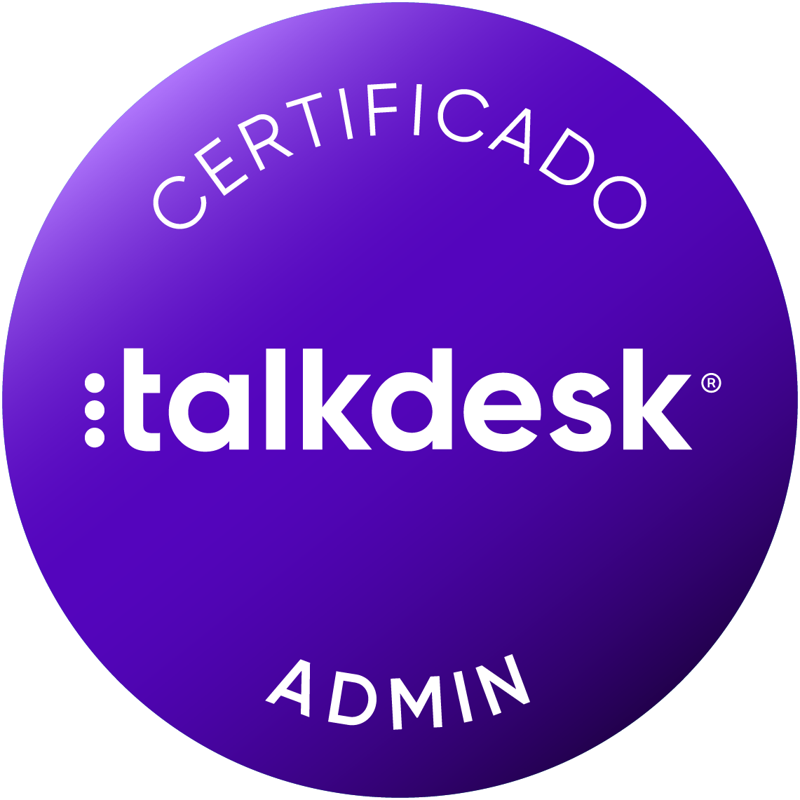 CERT – Talkdesk Administrador